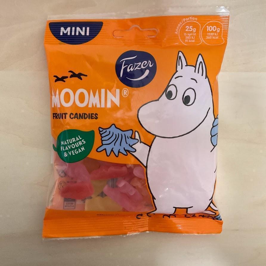 Fazer Moomin fruit gmi1 sack ×80g