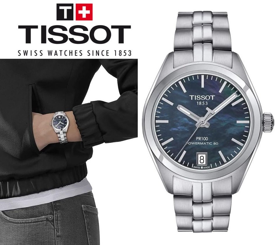 年間ランキング6年連続受賞】 17万新品◇TISSOT ティソ◇シルバー×青系