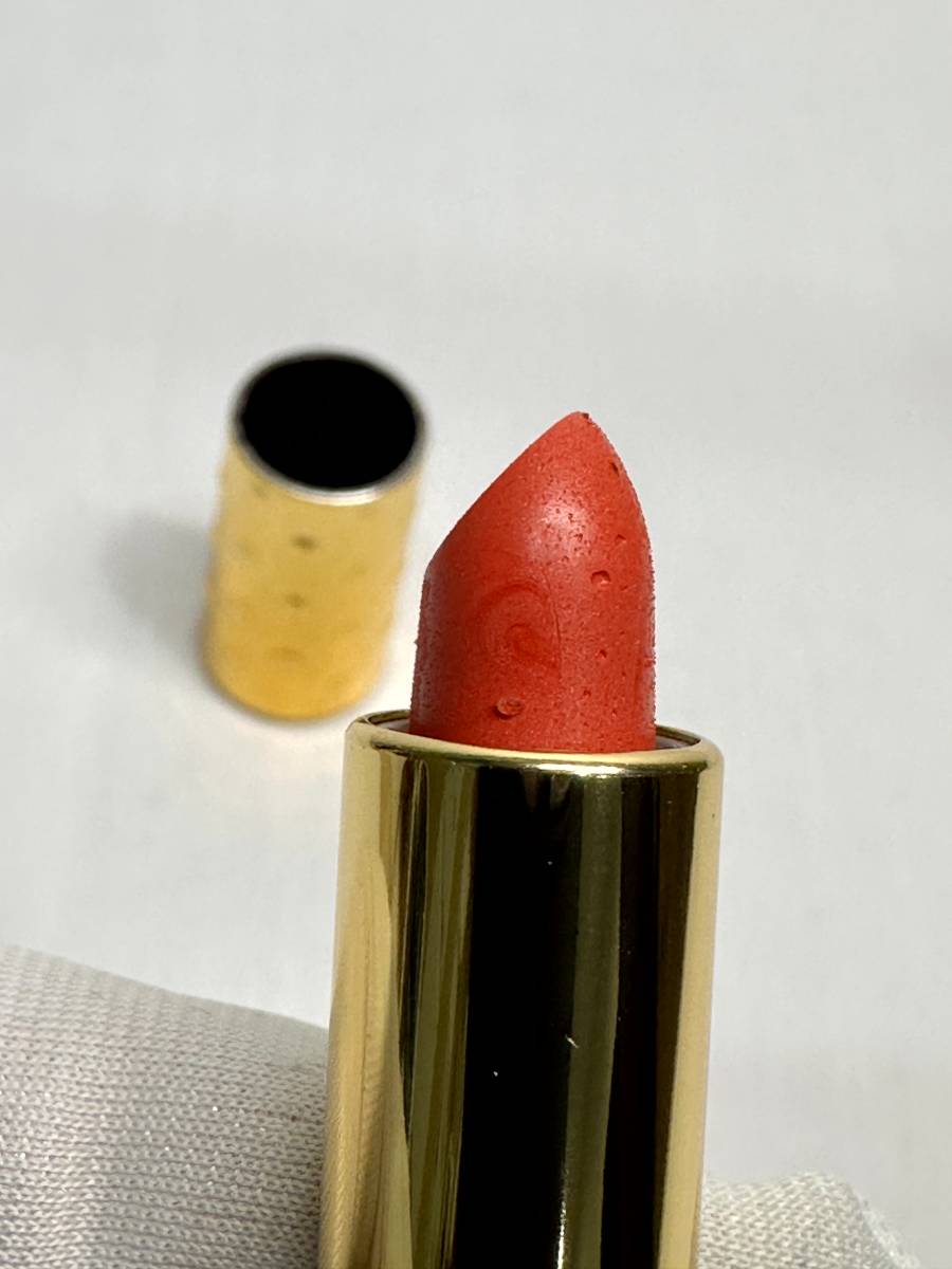 [1901] 定形外120円 残量たっぷり GUERLAIN ゲラン 口紅 リップスティック ルージュKISS KISS キスキス NO22 ローズ 1.2g 開封済み 中古_画像4