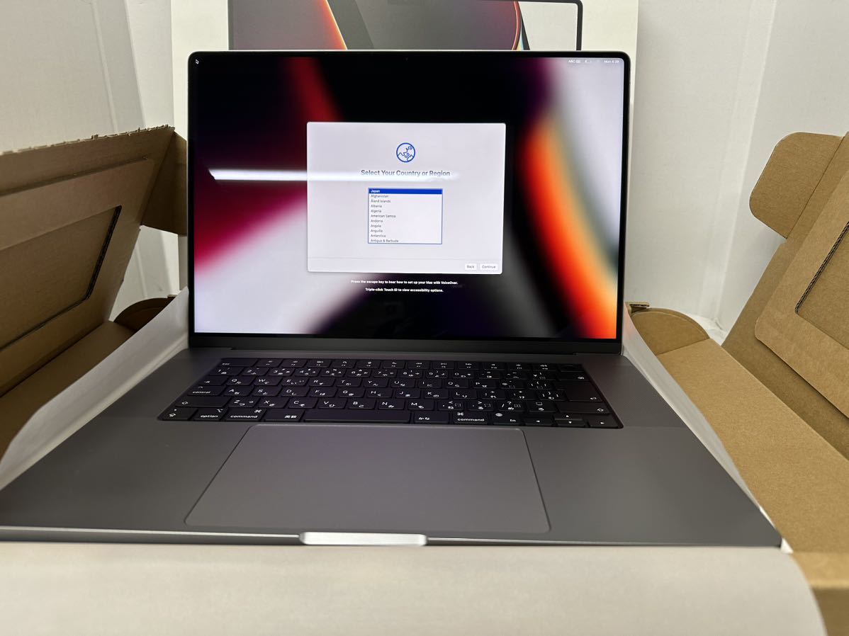 買い誠実 Pro 【極美品】MacBook 16インチ 容量1TB メモリ16GB 2021