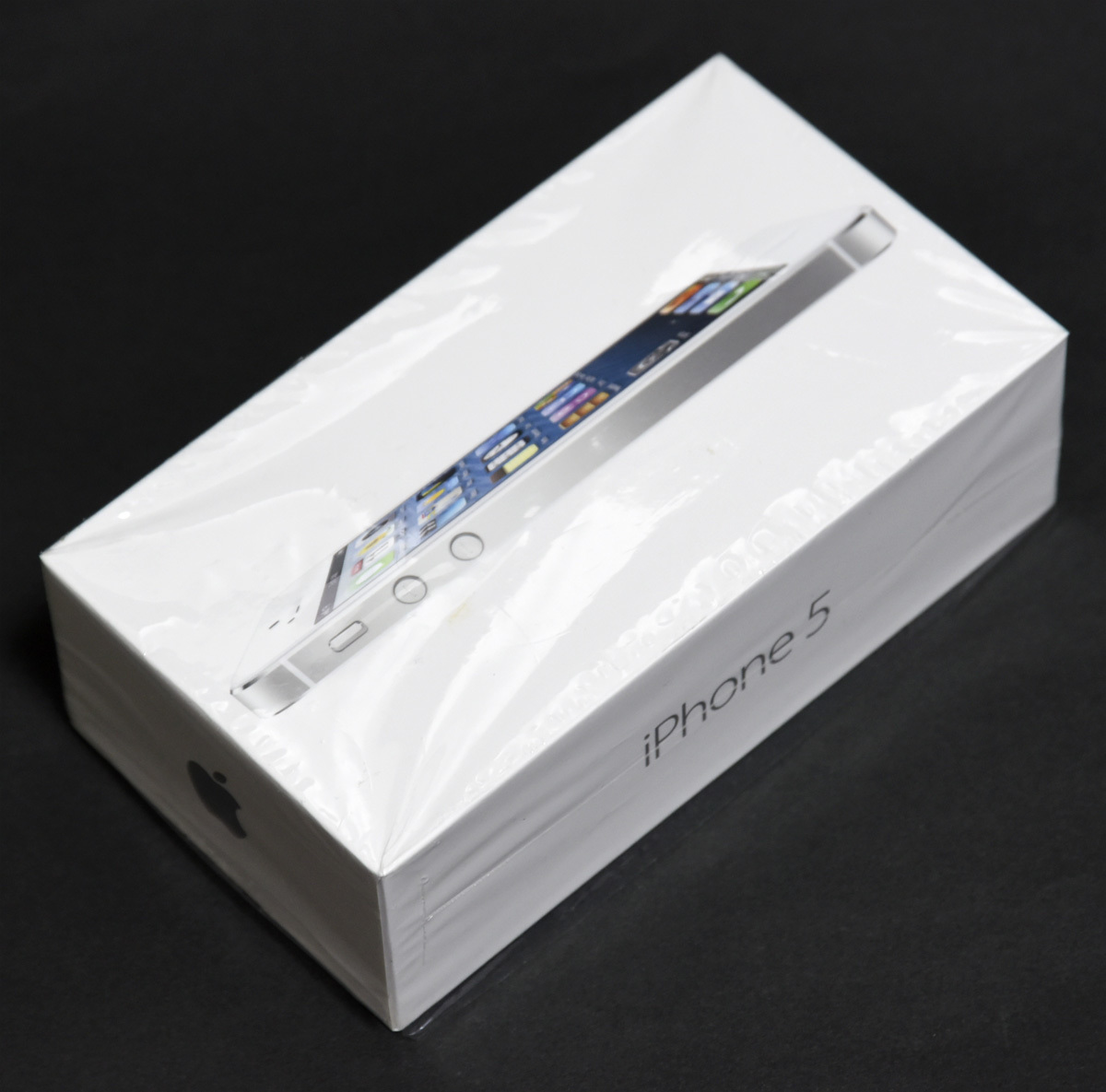 Apple iPhone 5用空箱ケースと付属品 （新品USB充電器 、イヤホン、他）_画像2