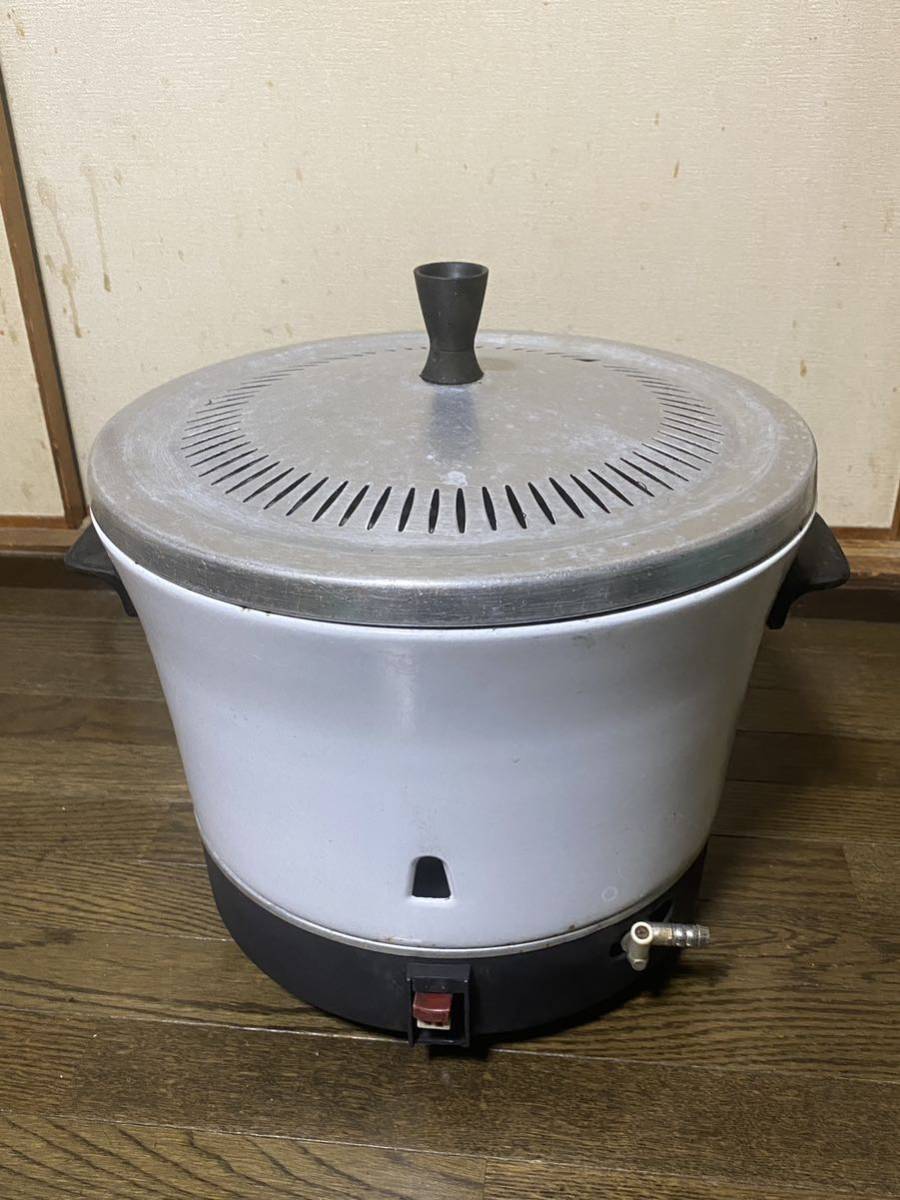 返品送料無料】 ガス炊飯器 USED LPガス 型番不明 メーカー 業務用