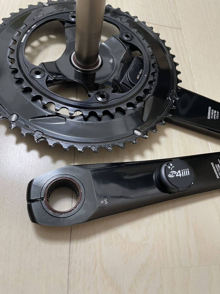 正規品! シマノ SHIMANO DURA-ACE 4iiiiパワーメーター 172.5mm52-36