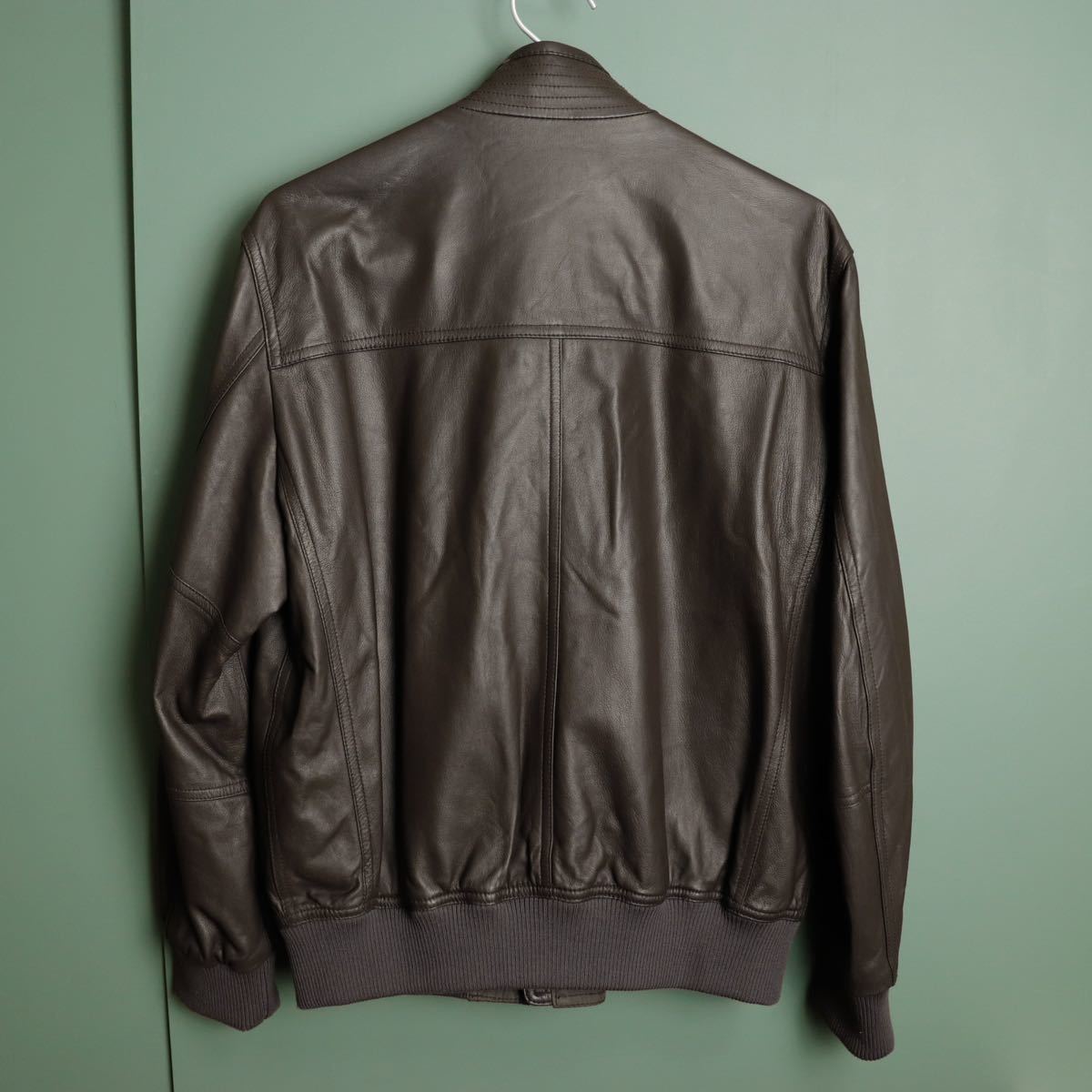 極美品】SIMPLE LIFE シンプルライフ シープレザー ブルゾン M 極美品】SIMPLE LIFE シンプルライフ シープレザー ブルゾン M