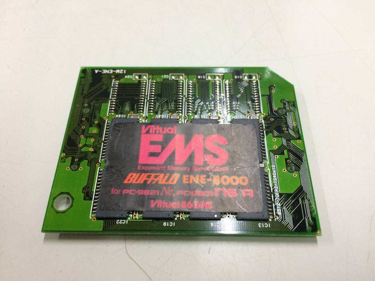 中古品 メルコ BUFFALO ENE-8000 PC-9821Ne/PC-9801NS/A用メモリモジュール 現状品_画像1