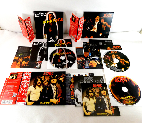 AC/DC [CD] 8タイトルセット 完全生産限定盤 紙ジャケット仕様 デジタル・リマスタリング「ハイヴォルテージ/地獄のハイウェイ/他」_画像5