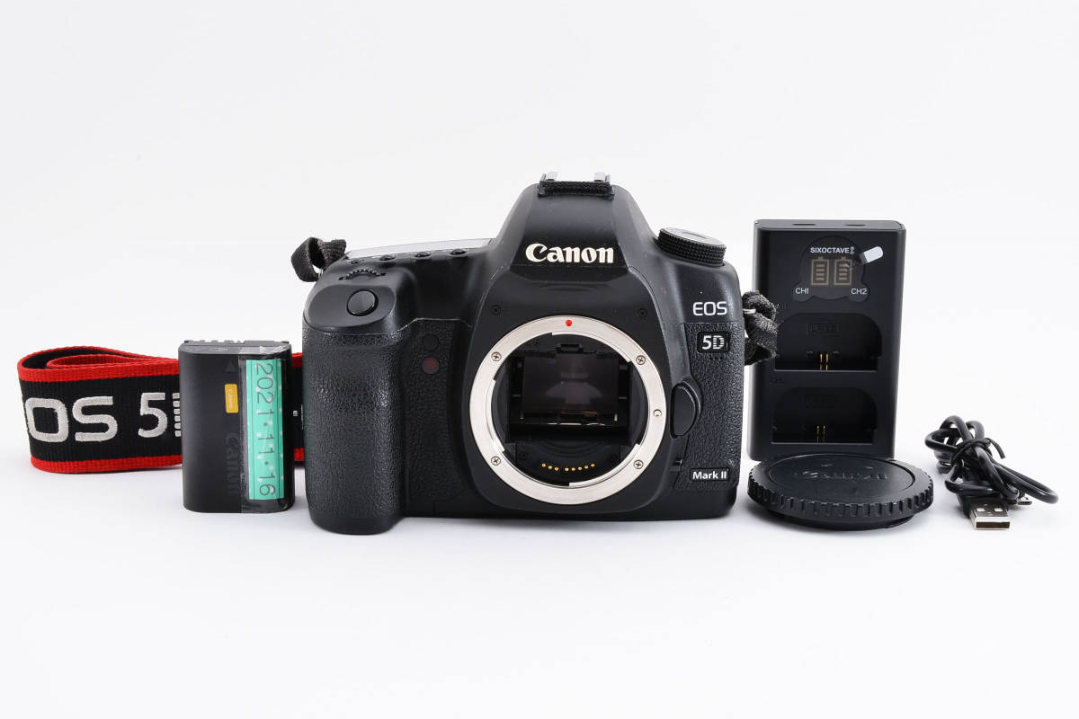 ★超極上品★ Canon EOS 5D Mark II ボディ キヤノン デジタル 一眼レフ カメラ #1970763A_画像1