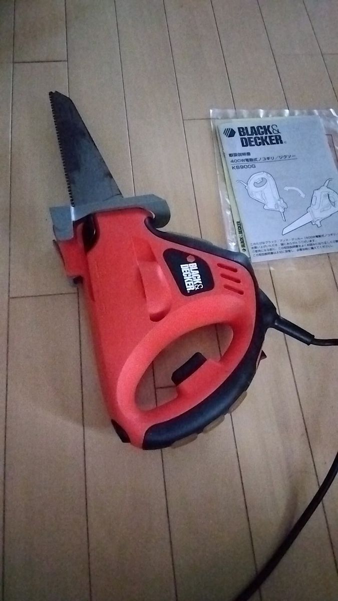 BLACK &DECKER 電動ノコギリKS900G