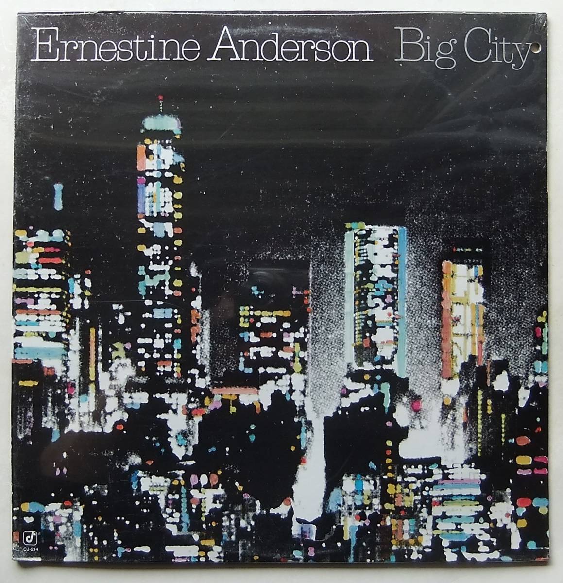 ◆ 未開封・稀少 ◆ ERNESTINE ANDERSON / Big City ◆ Concord Jazz CJ-214 ◆_画像1