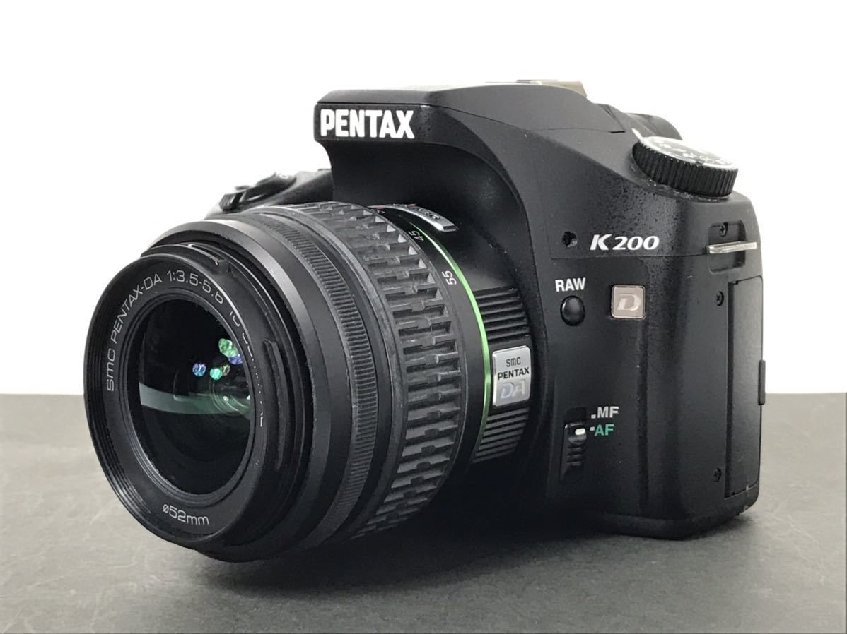 売れ筋がひ贈り物！ 美品 PENTAX K200 D ペンタックス デジタル一眼
