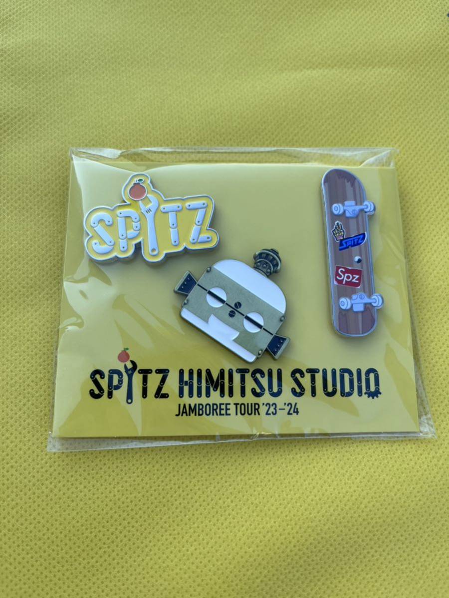 送料無料　スピッツ　Spitz i-o アイオー　ひみつスタジオ　HIMITSU STUDIO ピンバッジ　セット　ピンズセット_画像1