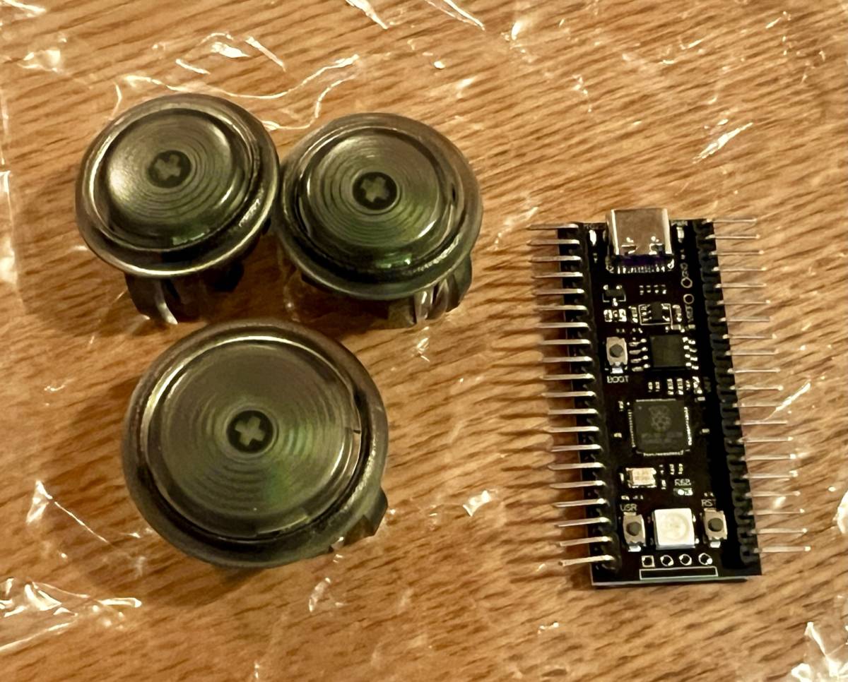 PUNKWORKSHOP レバーレスコントローラー MINI BOX (YD-RP2040 PUNKWORKSHOP レバーレスコントローラー MINI BOX (YD-RP2040
