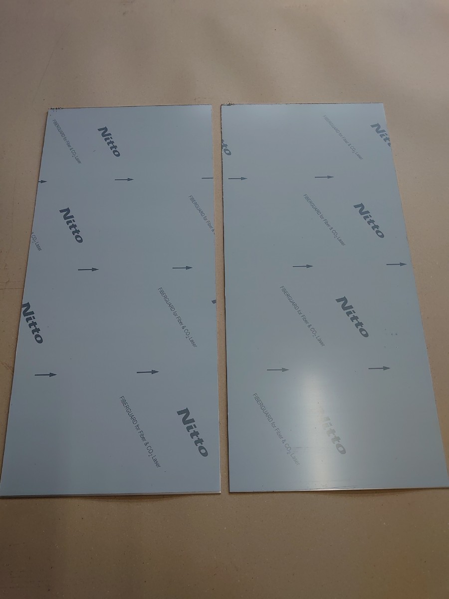  stainless steel cut . board sus304 HL 1000×280 board thickness 1.0mm 2 pieces set hair - line stainless steel DIY cut board edge material 