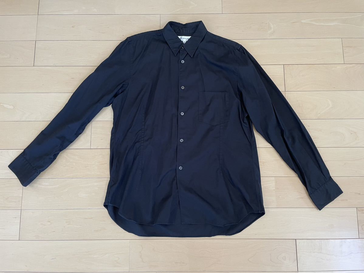 独特な 【送料無料】 コムデギャルソン 名作 SHIRT (黒/M) スタッズシャツ フランス製 Mサイズ