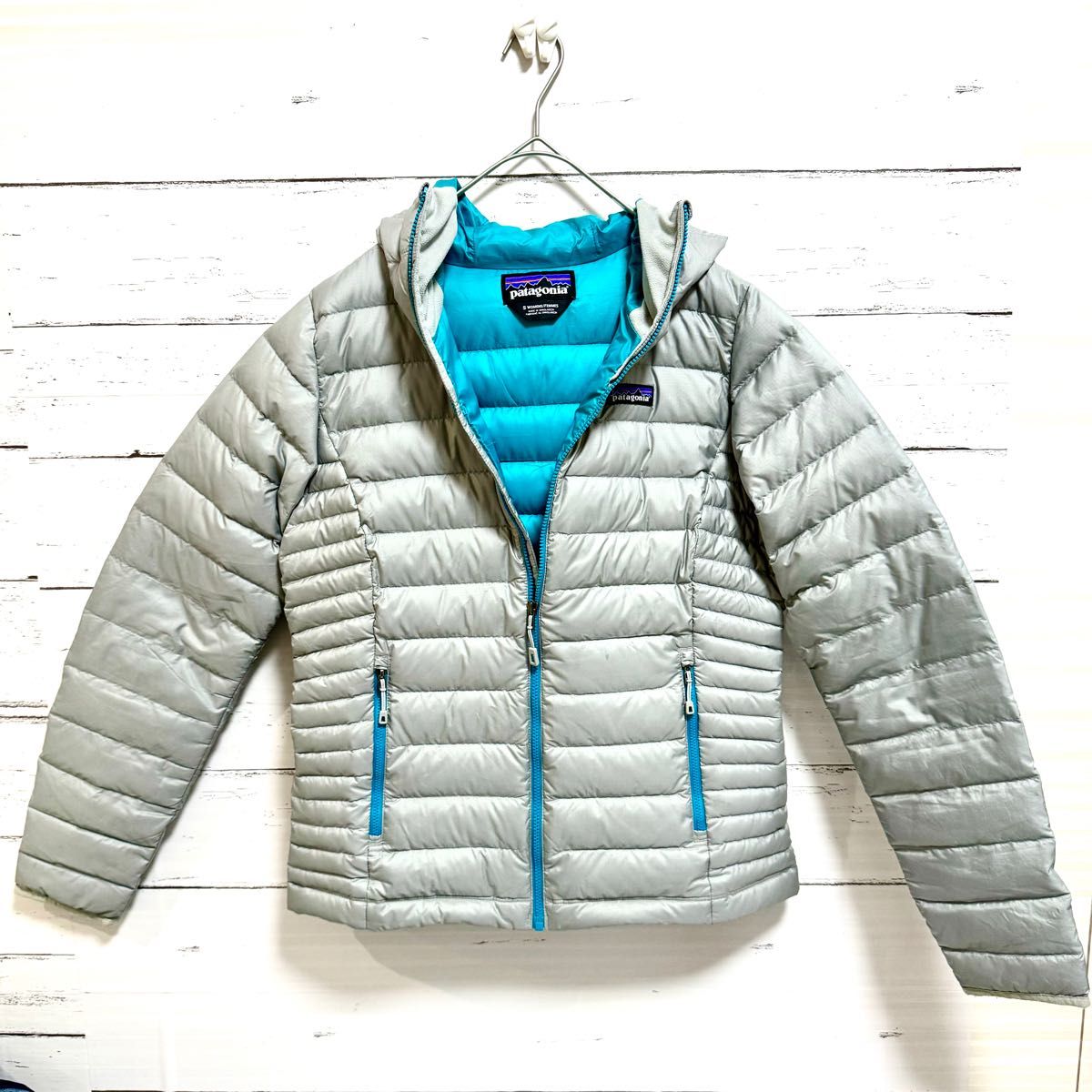 【美品】Patagonia パタゴニア ダウンジャケット グレー S レディース