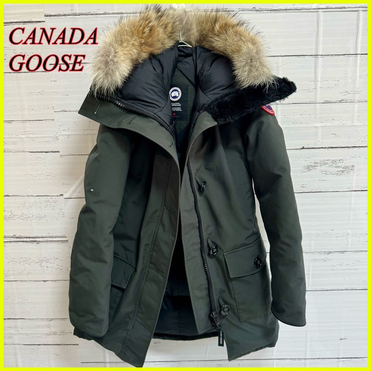 極美品】CANADA GOOSE カナダグース ダウンコート ダウン 極美品】CANADA GOOSE カナダグース ダウンコート ダウン