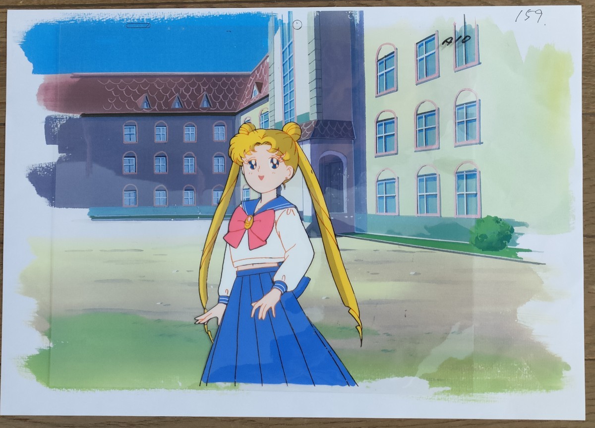 セル画】 美少女戦士セーラームーン 月野うさぎ セル画 コピー セル画】 美少女戦士セーラームーン 月野うさぎ セル画 コピー