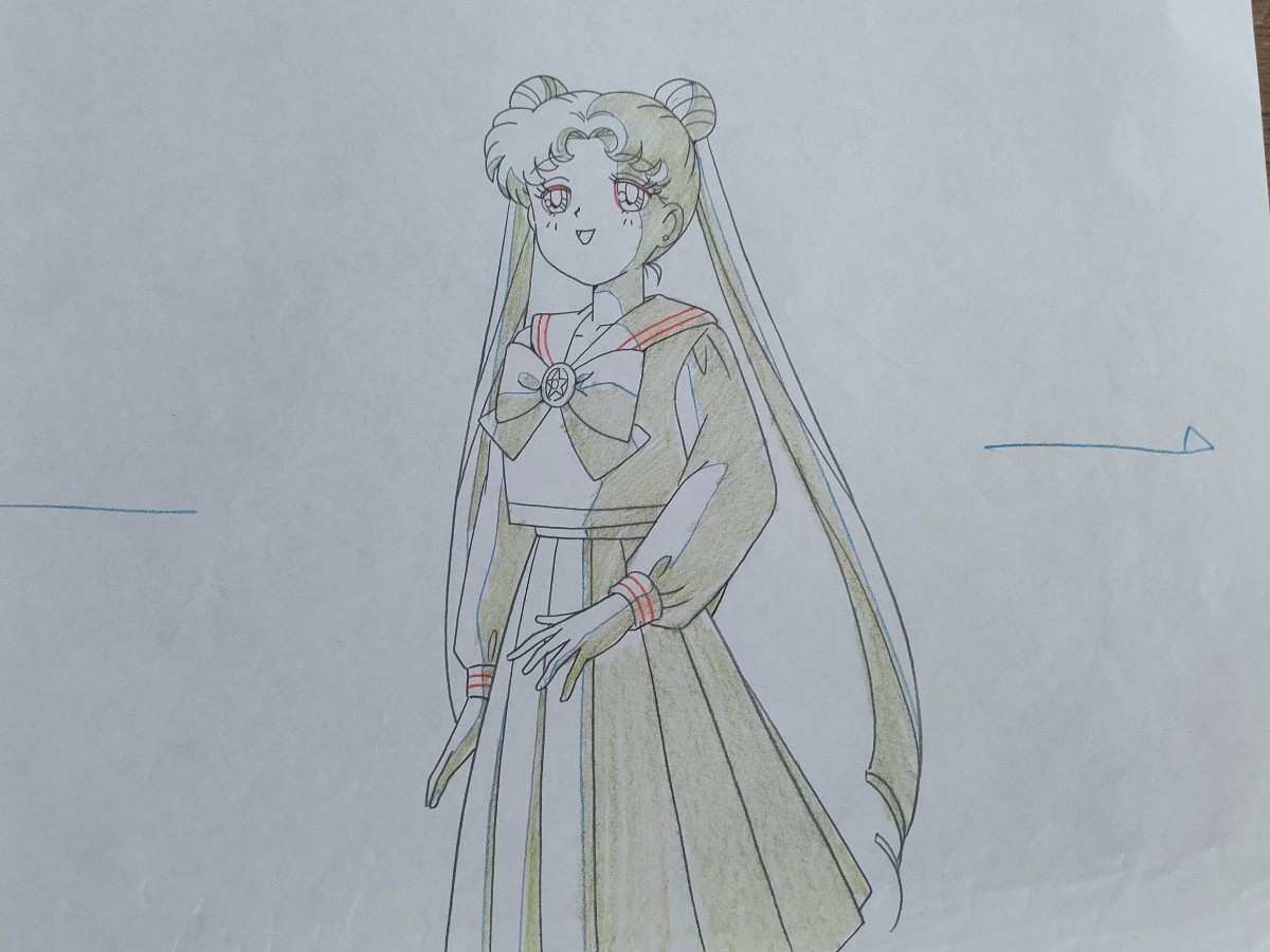 セル画】 美少女戦士セーラームーン 月野うさぎ セル画 コピー セル画】 美少女戦士セーラームーン 月野うさぎ セル画 コピー