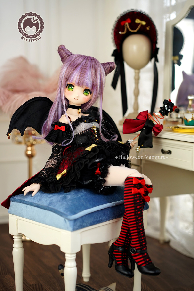 MDD(S.), Halloween симпатичный вампир Chan платье 10 позиций комплект 