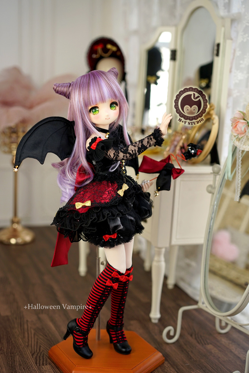 MDD(S.), Halloween симпатичный вампир Chan платье 10 позиций комплект 