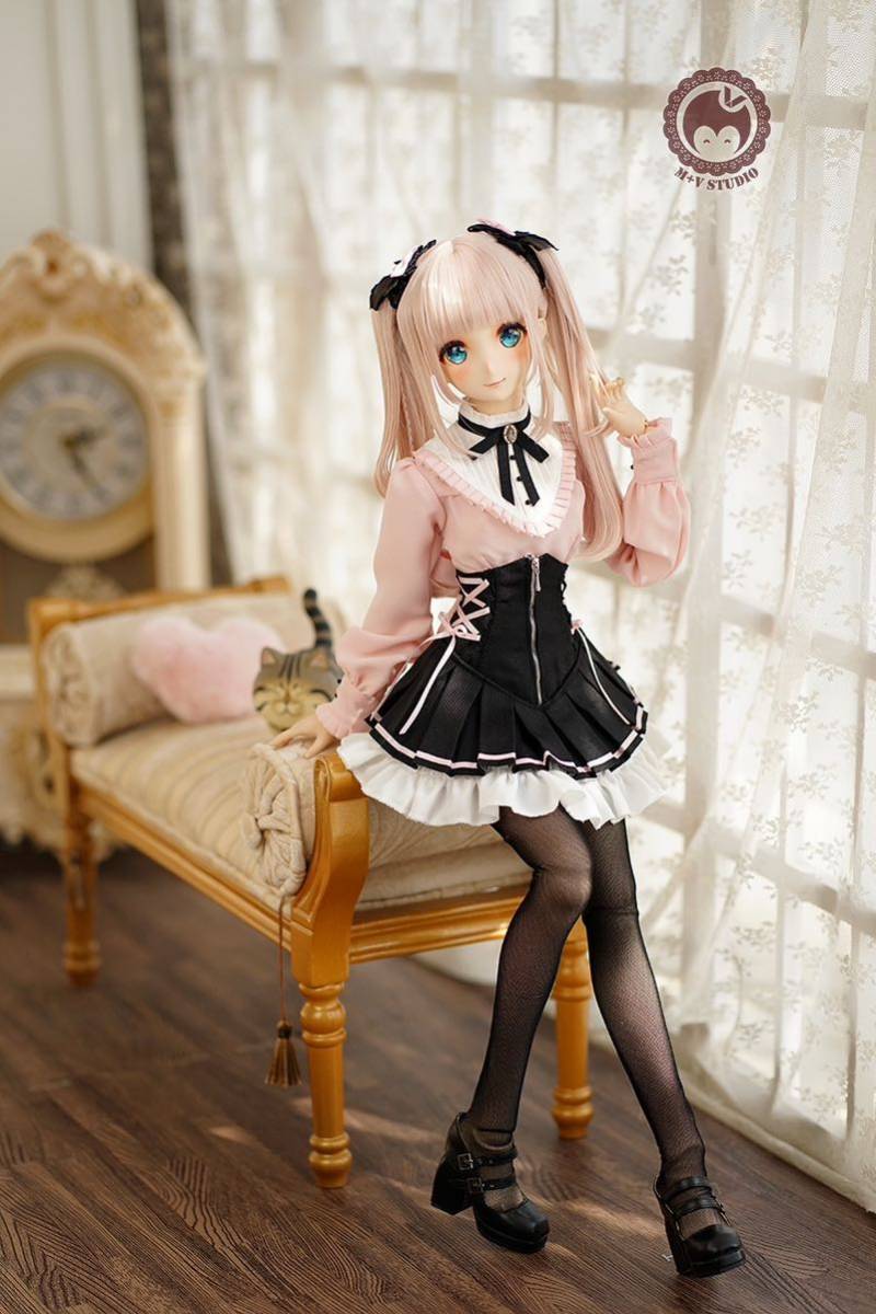 DD(S/M/L胸)、DDS、DDdy、可愛いハイウエストスカート5点セット