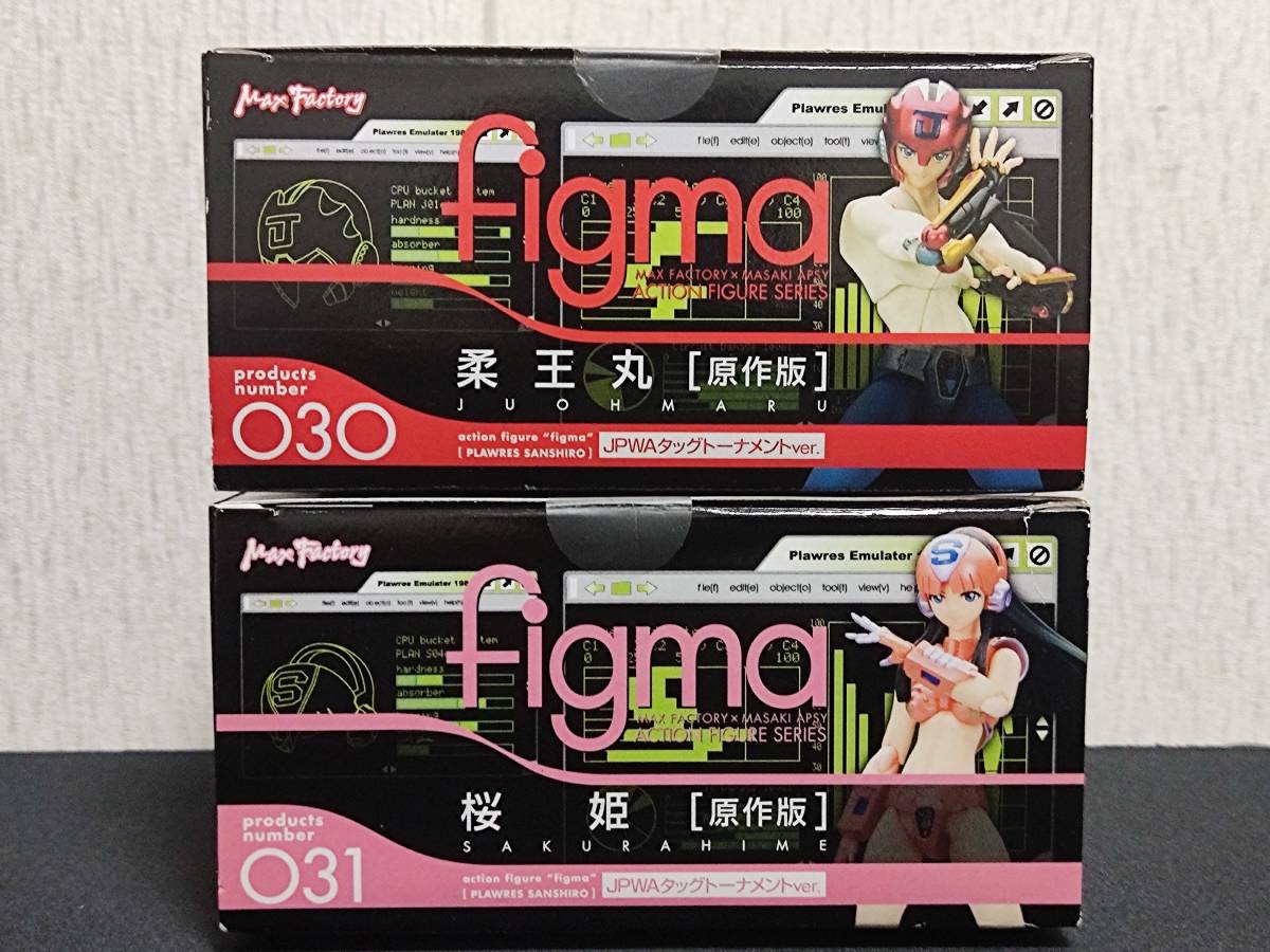 【未開封品】figma プラレス3四郎 柔王丸/桜姫（原作版） JPWAタッグトーナメントver. 2体セット [マックスファクトリー]_画像5