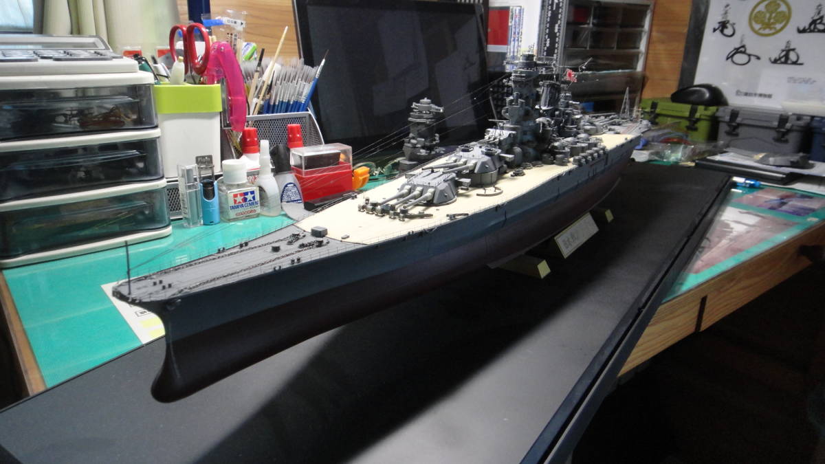 タミヤプレミアム大和350/1精密模型-