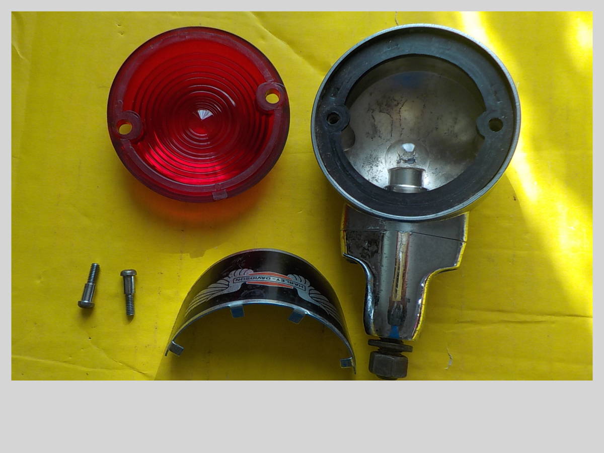 超貴重品　ハーレーPOLICE MODEL赤青ランプ　２個セット_12v 5w