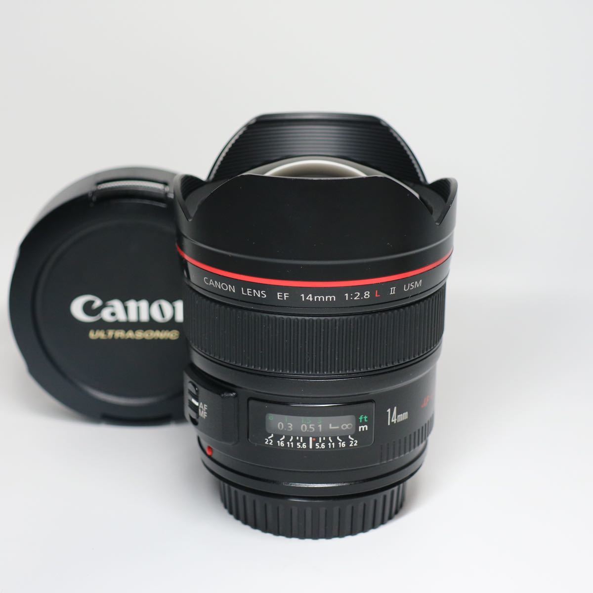 【良品】Canon EF 14mm F2.8 L II USM カメラレンズ 超広角 単焦点 EFマウント キャノン_画像1