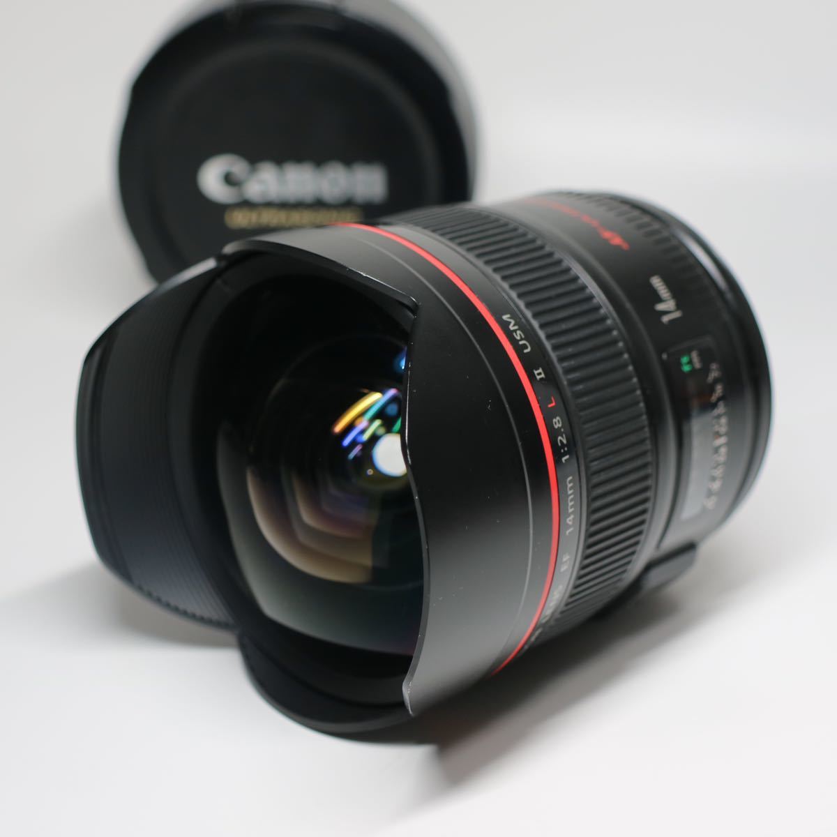 【良品】Canon EF 14mm F2.8 L II USM カメラレンズ 超広角 単焦点 EFマウント キャノン_画像2