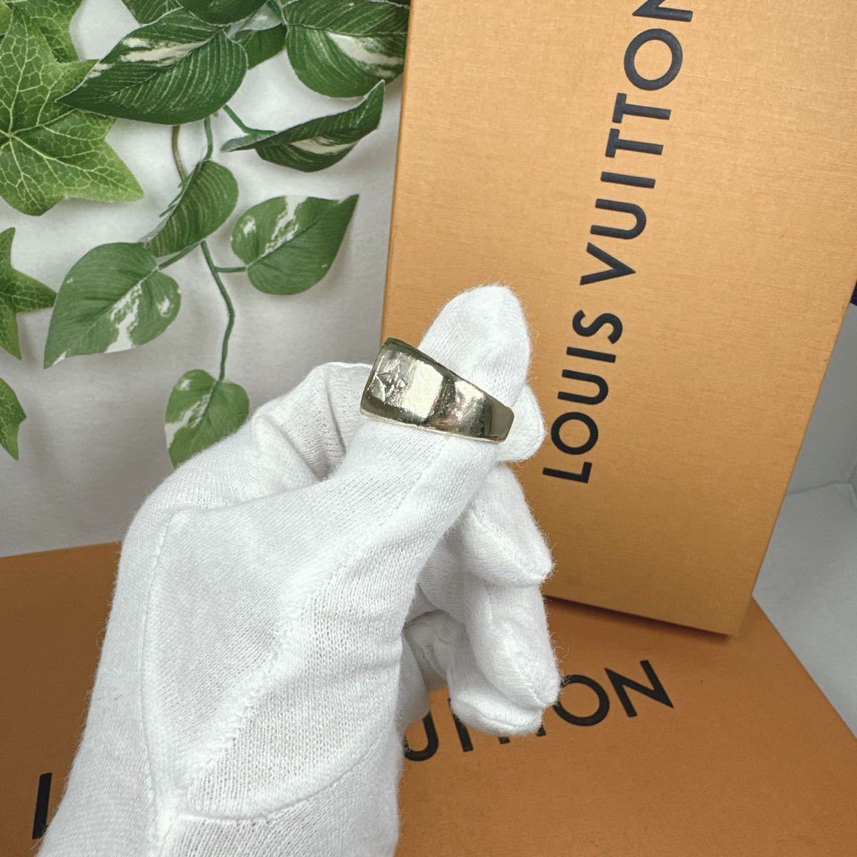 今ならほぼ即納! シグネットリング モノグラム ルイヴィトン VUITTON