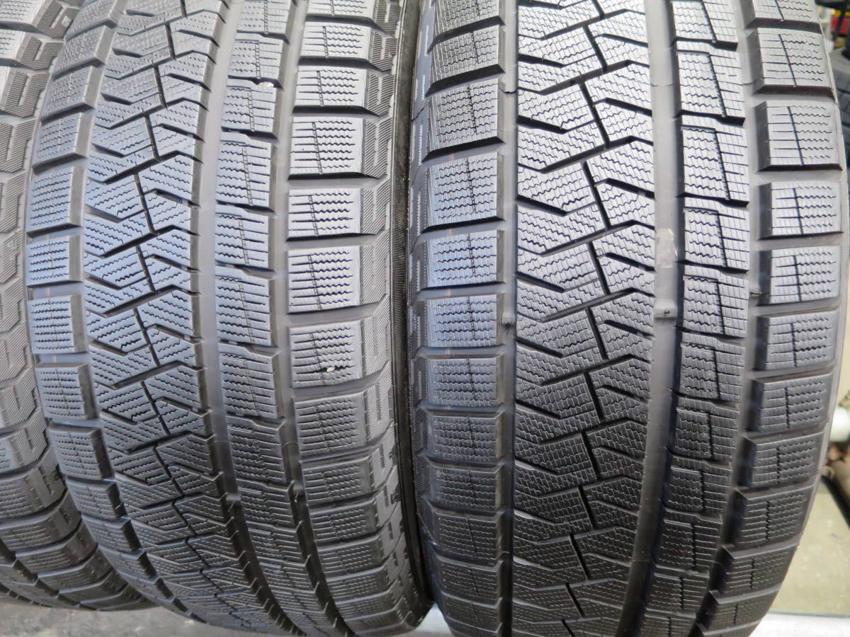 19年製バリ山 215/60R17 96Q ◆ピレリ ICE ASIMMETRICO PLUS◆ 4本 B840 スタッドレス_画像5