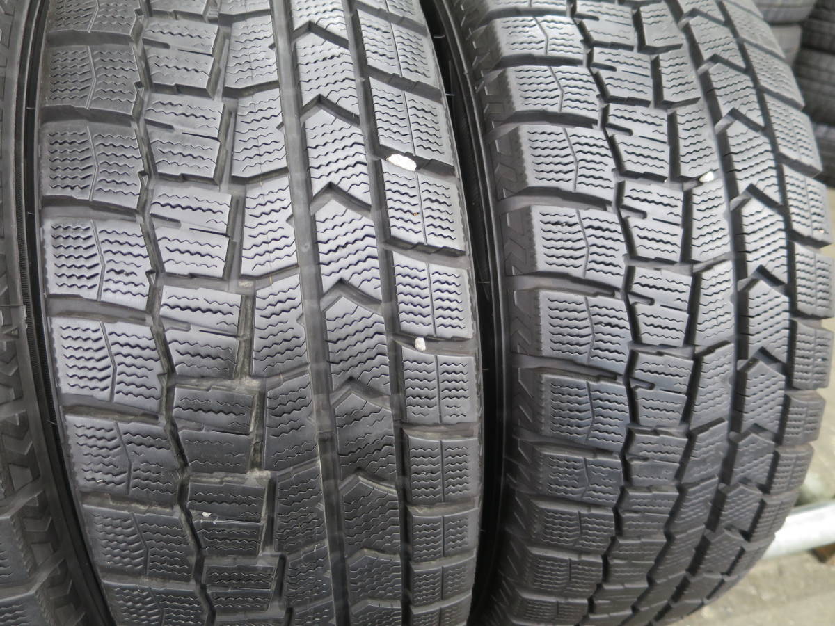 19年製 195/65R15 91Q ◆ダンロップ WINTER MAXX WM02◆ 4本 B982 スタッドレス_画像3