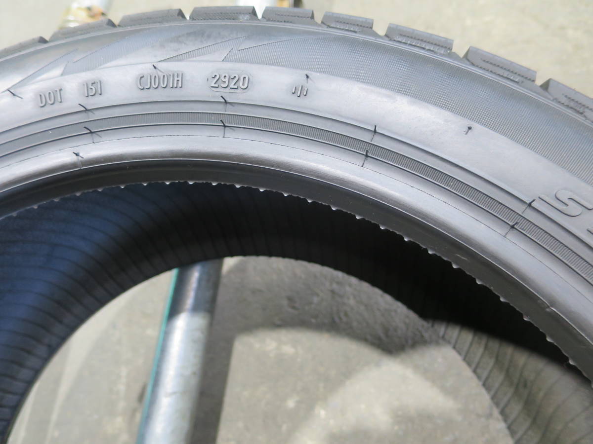 20年製イボ付き 225/45R17 91Q ◆ピレリ ICE ASIMMETRICO PLUS◆ 2本 B1160 スタッドレス_画像7