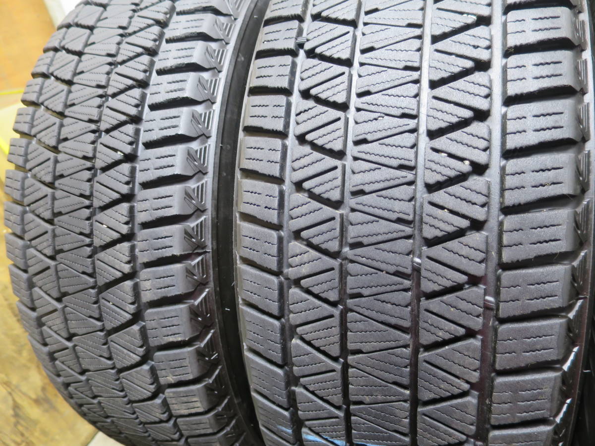 20年製 225/60R17 99Q ◆ブリヂストン BLIZZAK DM-V3◆ 4本 B1237 スタッドレス_画像4