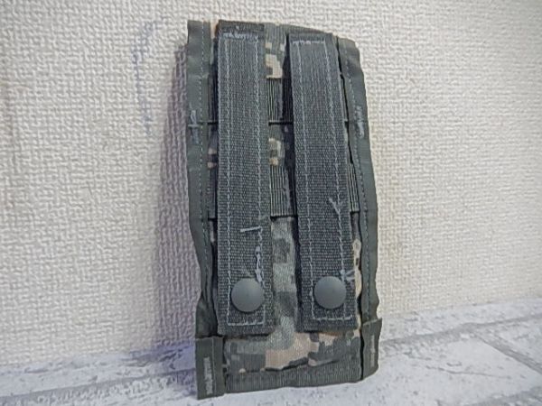 E98 ◆ACU MAG POUCH M4/M16 ダブルマガジンポーチ◆米軍◆サバゲー！_画像2