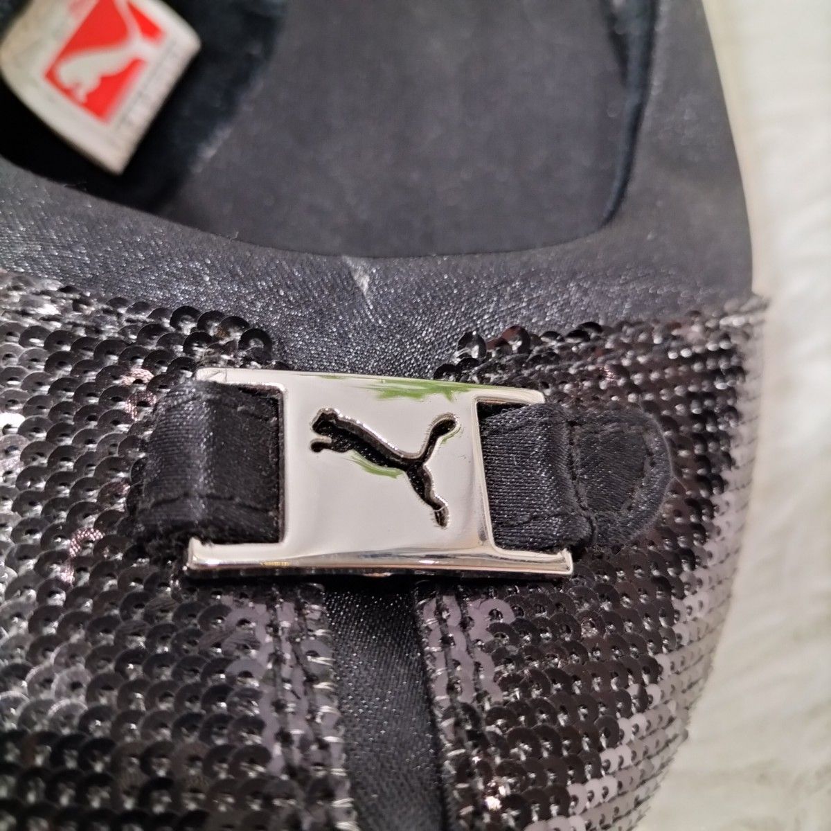 PUMA プーマ フラットパンプス スパンコール サバデラ 24 5cm PUMA プーマ フラットパンプス スパンコール サバデラ 24 5cm