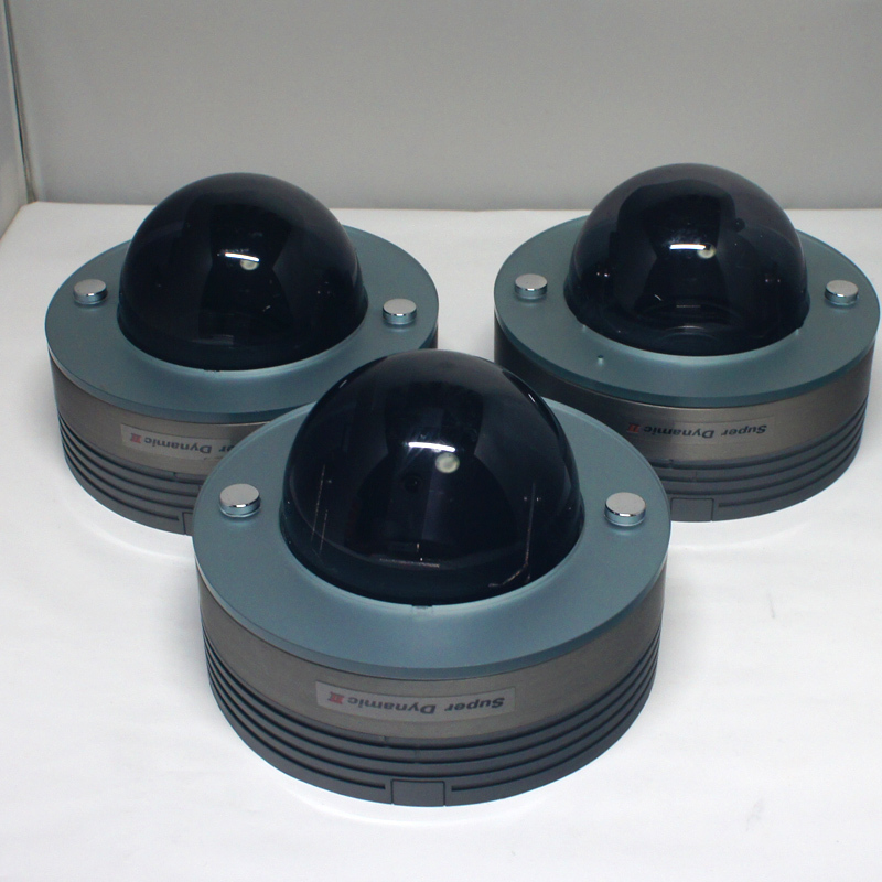 Panasonic WV-CF35 3個セット Super DynamicⅡ 防犯カメラ アナログ カラーテレビカメラ ドームカメラ パナソニック