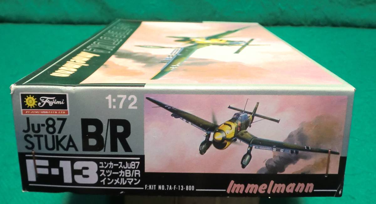 【フジミ】 ユンカース　スツーカーB/R　“インメルマン” 1/72スケール 【未組立】_画像2