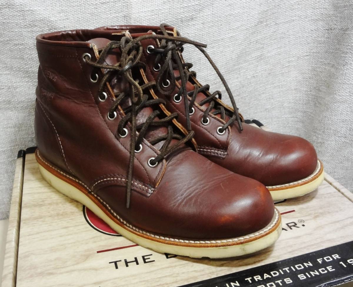 [ beautiful goods rare ]CHIPPEWA Chippewa 90096 size 10D leather boots America made 