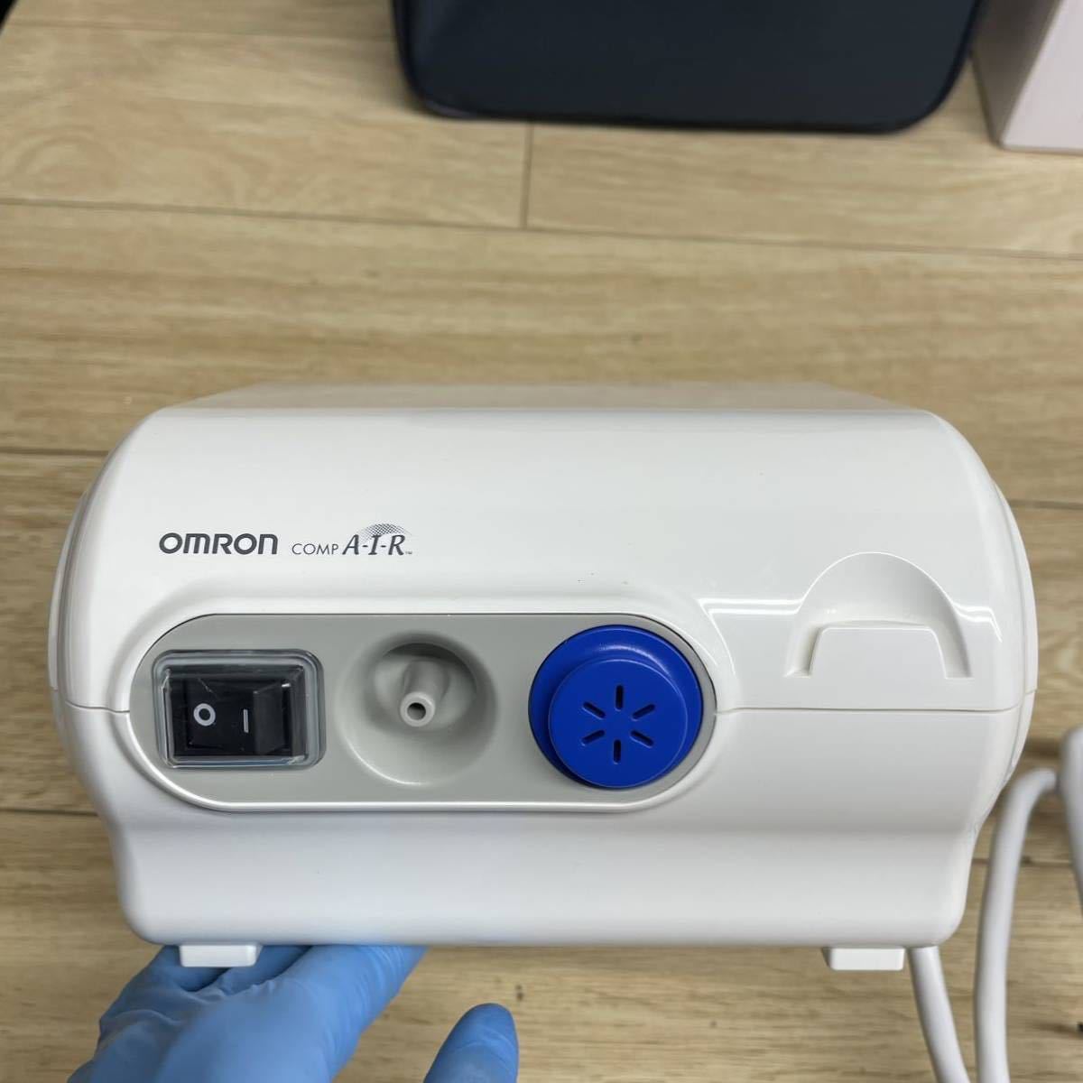 OMRON オムロン コンプレッサー式 ネブライザ NE-C28 吸入器 薬剤用 卓上タイプ 欠品あり 【管2227Z】_画像2