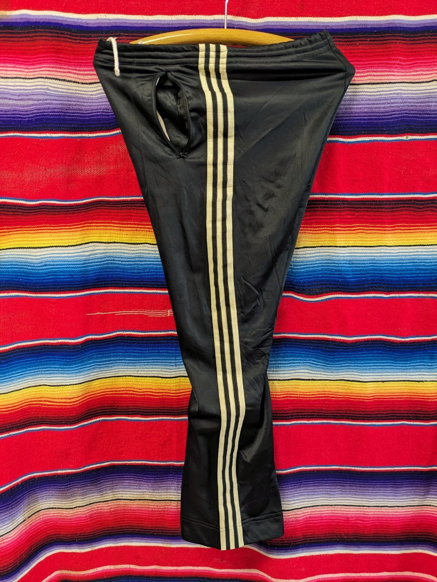 希少 adidas 80s ATP USA製 ヴィンテージ ジャージ トラックパンツ アディダス vintage イージーパンツ PANTS madeinusa アメリカ製 米国製_画像2