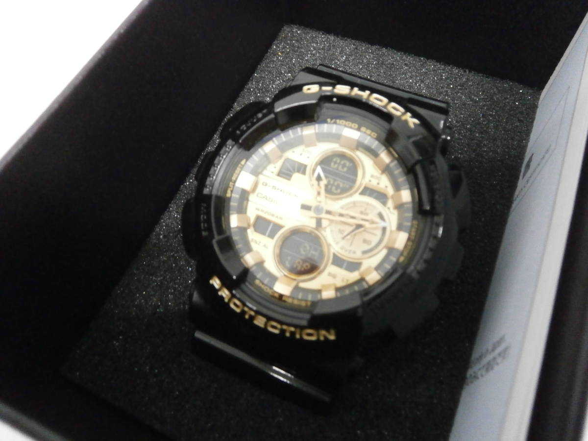 2555 カシオ　G-SHOCK メンズ腕時計 CASIO PROTECTION SHOCK RESIST 20BAR GA-140GB 稼動品 デジアナ　2021年11月購入_画像1