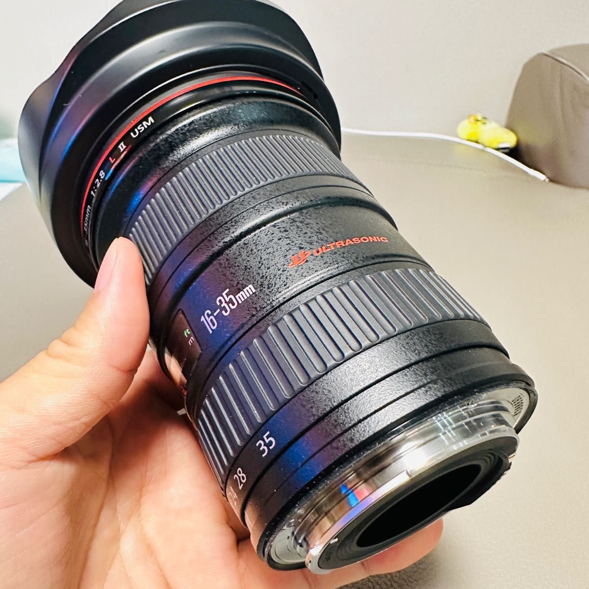 ☆ 送料無料 高年式 使用感ほぼなし 超美品 CANON キヤノン EF16-35mmF2.8L II USM ☆
