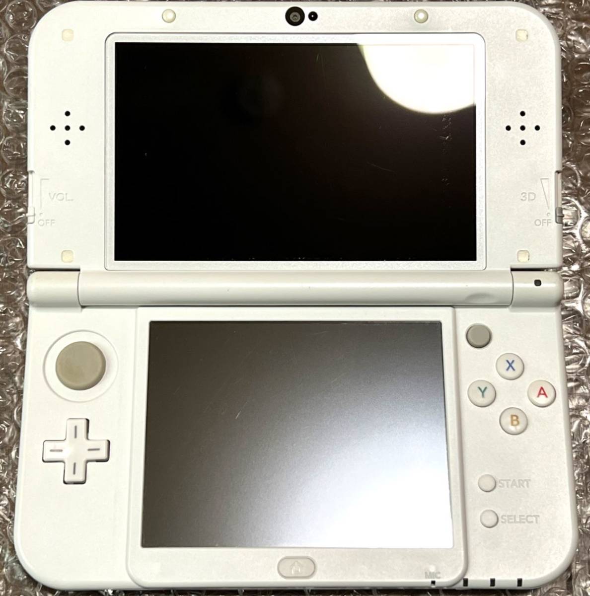 〈良品・動作確認済み〉NEWニンテンドー3DSLL 本体 パールホワイト RED-001 NINTENDO 3DS_画像7