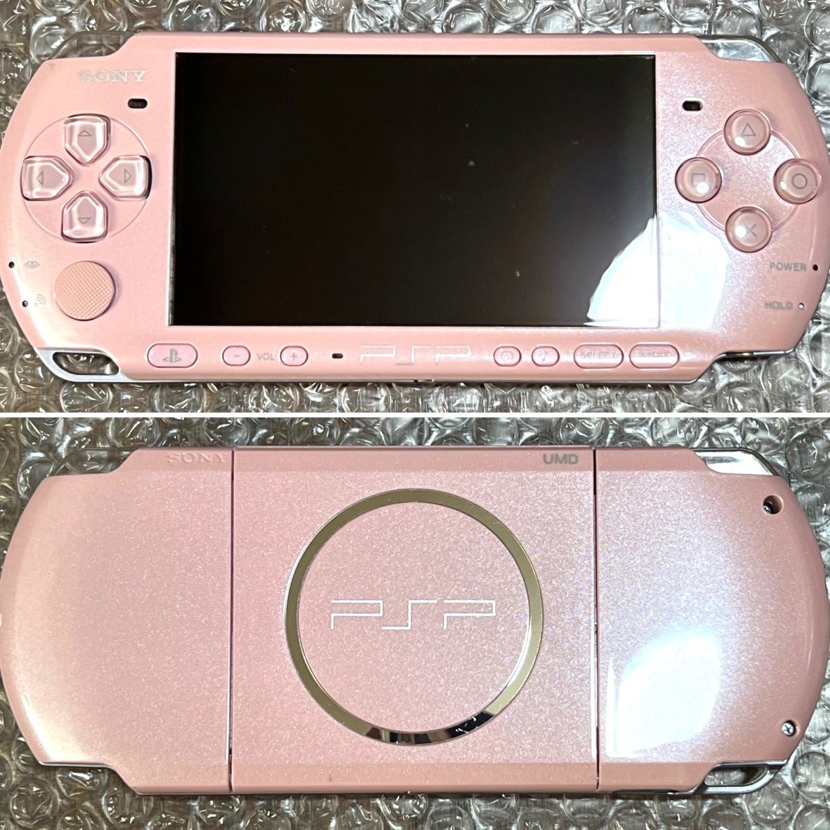 良品・動作確認済み・最終型〉PSP-3000 本体 ブロッサムピンク＋PSP