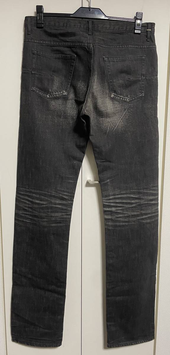 Dior homme ディオールオム 03SS エディ期 爪痕加工ブラック Dior homme ディオールオム 03SS エディ期 爪痕加工ブラック