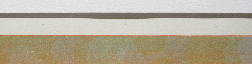 牧野宗則『祥雲』木版画　ed.149/180. 鉛筆サイン　額、箱、黄袋付き　1988年制作_画像7