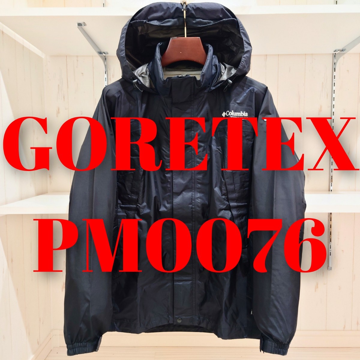 コロンビア 3.9万 ミネルバレインジャケット PM0076 ゴアテックスジャケット ゴアテックス レインウェア GORE-TEX モンベル ノースフェイス_画像1