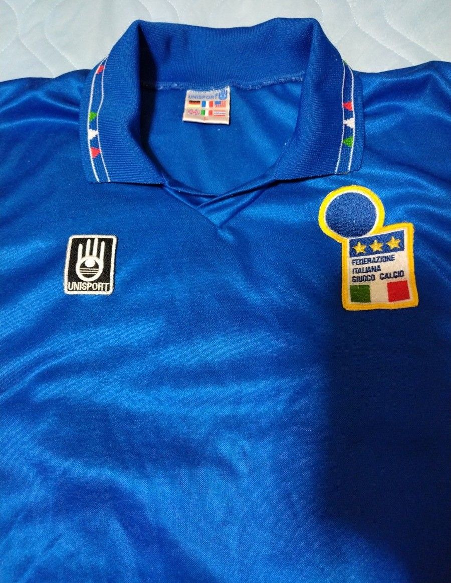 90s イタリア代表 UNISPORT製 ユニフォーム ゲームシャツ 90s イタリア代表 UNISPORT製 ユニフォーム ゲームシャツ